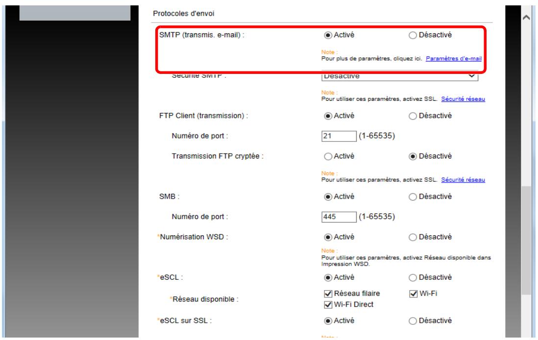 KYOCERA ECOSYS M2040DN - Configurer les paramètres. - 1