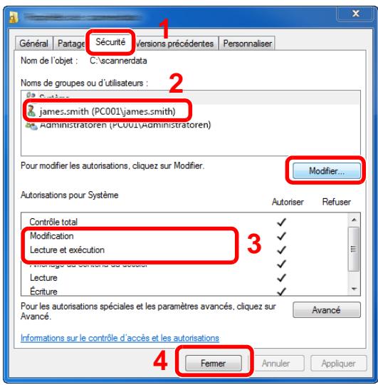 KYOCERA ECOSYS M2040DN - Consulter les détails définis dans l'onglet [Sécurité]. - 1