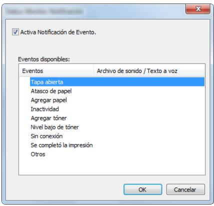 KYOCERA ECOSYS M2040DN - Paramètres de notification de Status Monitor - 1
