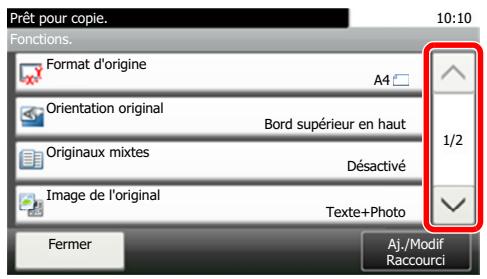 KYOCERA ECOSYS M2040DN - Touche de fonctions - 2