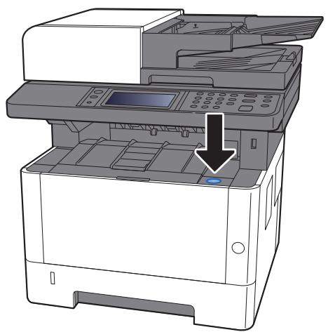 KYOCERA ECOSYS M2040DN - Ouvrir le capot avant. - 1
