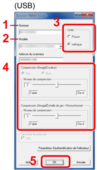 KYOCERA ECOSYS M2040DN - Configurer le pilote TWAIN. - 2