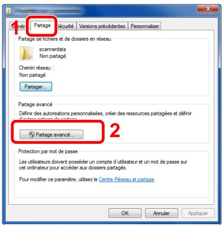 KYOCERA ECOSYS M2040DN - Configurer les paramètres d'autorisation. - 1