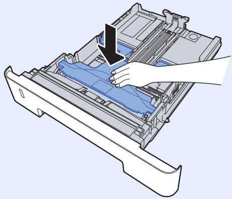 KYOCERA ECOSYS M3040DN - ECOSYS M3040IDN - Sortir entièrement le magasin de la machine. - 2
