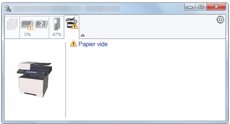 KYOCERA ECOSYS M3040DN - ECOSYS M3040IDN - Onglet Alerte - 1