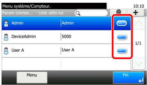 KYOCERA ECOSYS P4040DN - Modifier les propriétés utiliser. - 1