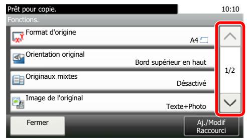 KYOCERA ECOSYS P4040DN - Touché de fonctions - 2