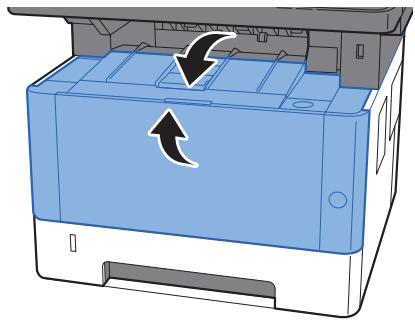 KYOCERA ECOSYS P4040DN - Refermer le capot avant. - 1