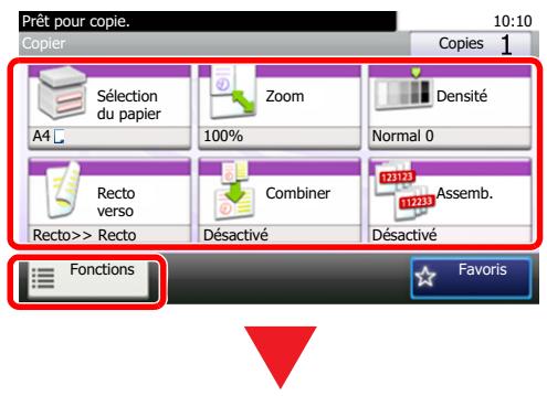 KYOCERA ECOSYS P4040DN - Touché de fonctions - 1