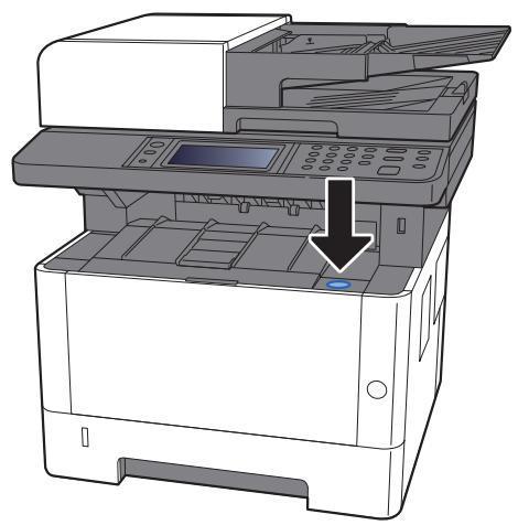 KYOCERA ECOSYS M2735DW - Pousser le capot arrêté 1. - 2