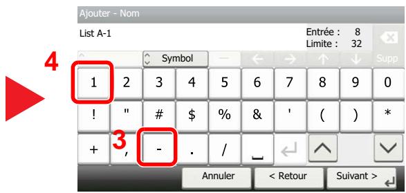 KYOCERA ECOSYS M2735DW - Entrer "A-1". - 2