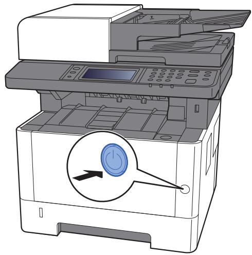 KYOCERA ECOSYS M2735DW - Mise sous tension - 1