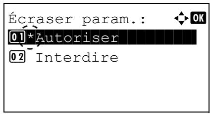 KYOCERA ECOSYS M4125IDN - Écraser param. (paramètre d'écrasement du stockage) - 2