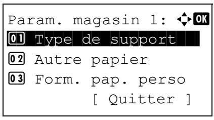 KYOCERA ECOSYS M4125IDN - Format de papier personnalisé (configuration d'un format de papier personnalisé) - 2