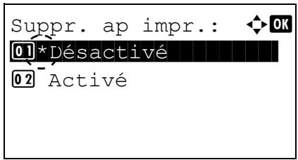 KYOCERA ECOSYS M6530CDN - ECOSYS M6630CIDN - Suppr. ap impr. (paramètre pour la suppression du fichier après l'impression) - 2