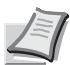 KYOCERA ECOSYS M6530CDN - ECOSYS M6630CIDN - indique le numéro du bac installé dans l'imprimante (1 à 5). - 1
