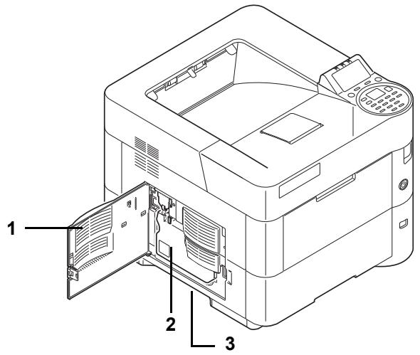 KYOCERA ECOSYS M6530CDN - ECOSYS M6630CIDN - Éléments de l'appareil - 2