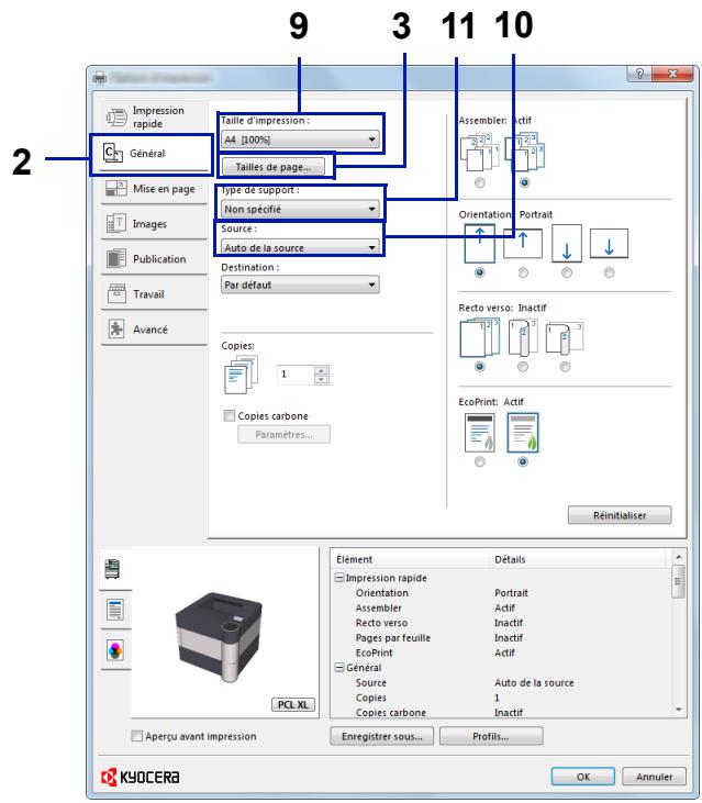 KYOCERA ECOSYS M6530CDN - ECOSYS M6630CIDN - Impression sur du papier au format non standard - 1