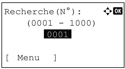 KYOCERA ECOSYS M6530CDN - ECOSYS M6630CIDN - Recherche par numéro de boîte - 2