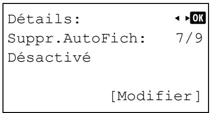 KYOCERA ECOSYS M6530CDN - ECOSYS M6630CIDN - Suppr.AutoFich (paramètre pour la suppression automatique des fichiers) - 1
