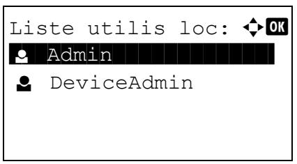 KYOCERA ECOSYS M6530CDN - ECOSYS M6630CIDN - Modification des informations de l'administrateur - 2