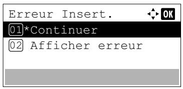 KYOCERA ECOSYS M6530CDN - ECOSYS M6630CIDN - Erreur insert. (Action lorsqu'une erreur de format se produit durant le chargement du papier) - 1