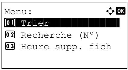 KYOCERA ECOSYS M6530CDN - ECOSYS M6630CIDN - Recherche des boîtes personnalisées - 1
