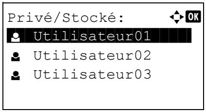 KYOCERA ECOSYS M6530CDN - ECOSYS M6630CIDN - Suppression d'un travail privé ou stocké - 1