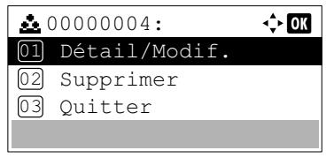 KYOCERA ECOSYS M6530CDN - ECOSYS M6630CIDN - Supprimer (Suppression des comptes enregistrés) - 2
