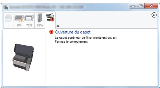 KYOCERA ECOSYS M8124CIDN - Onglet Alerte - 1