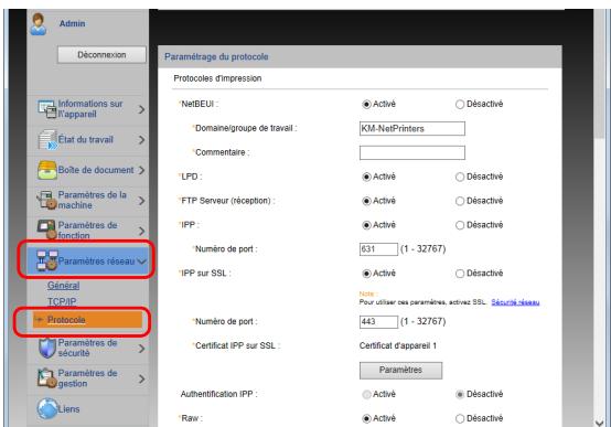 KYOCERA ECOSYS M8124CIDN - Paramètres e-mail - 4