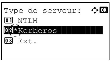 KYOCERA ECOSYS M8124CIDN - Type de serveur (Sélection du type de serveur) - 1