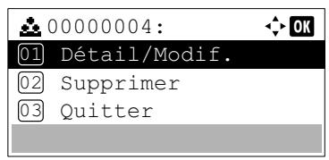 KYOCERA ECOSYS M8124CIDN - Supprimer (Suppression des comptes enregistrés) - 2