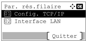 KYOCERA ECOSYS M8124CIDN - Par. rés.filaire (Paramètres du réseau filaire) - 1