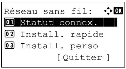 KYOCERA ECOSYS M8124CIDN - Réseau sans fil (Paramètres du réseau sans fil) - 2