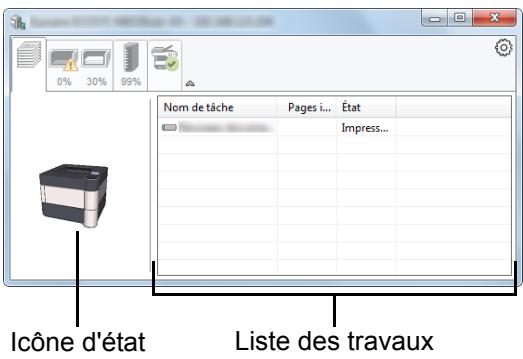 KYOCERA ECOSYS M8124CIDN - Onglet Progression impression - 1