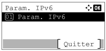KYOCERA ECOSYS M8124CIDN - Param. IPv6 (paramètres TCP/IP IPv6) - 1