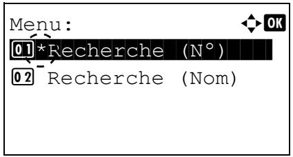 KYOCERA ECOSYS M8124CIDN - Recherche par numero de boite - 1