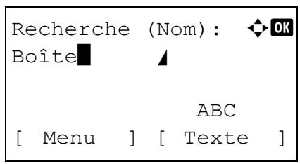 KYOCERA ECOSYS M8124CIDN - Recherche par nom de boite - 2