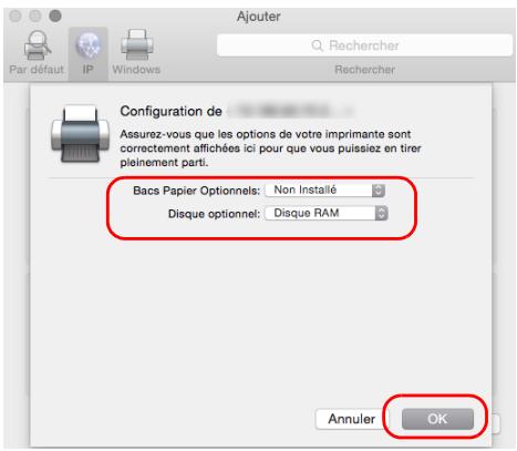 KYOCERA ECOSYS M8124CIDN - Installation du pilote d'imprimante sous Macintosh - 10