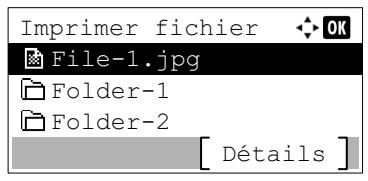 KYOCERA ECOSYS M8124CIDN - Affichage de la liste des fichiers - 1
