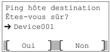 KYOCERA ECOSYS M8124CIDN - Ping (Vérification de la connexion d'un pérophérique connecté) - 3