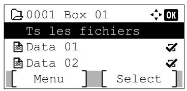 KYOCERA ECOSYS M8124CIDN - Modification et suppression des boîtes personalisées - 2