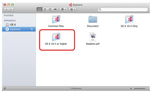 KYOCERA ECOSYS M8124CIDN - Installation du pilote d'imprimante sous Macintosh - 3