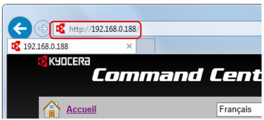 KYOCERA ECOSYS M8124CIDN - Modification des paramètres de sécurité - 1