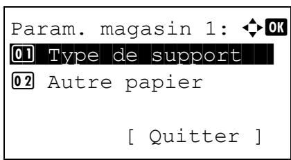 KYOCERA ECOSYS M8124CIDN - Autre format de papier (définition du format du papier à partir du panneau de commande) - 2