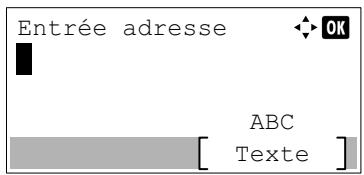 KYOCERA ECOSYS M8124CIDN - Entrée adress (saisie d'une adress e-mail) - 1