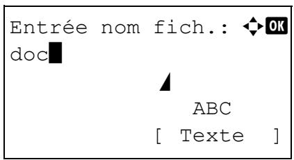 KYOCERA ECOSYS M8124CIDN - Entree nom fich. (saisie d'un nom de fichier) - 2