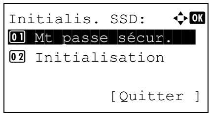 KYOCERA ECOSYS M8124CIDN - Initialis. SSD (paramètre d'initialisation du SSD) - 3