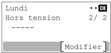 KYOCERA ECOSYS M8124CIDN - Hors tension (Paramètres de mise hors tension) - 1
